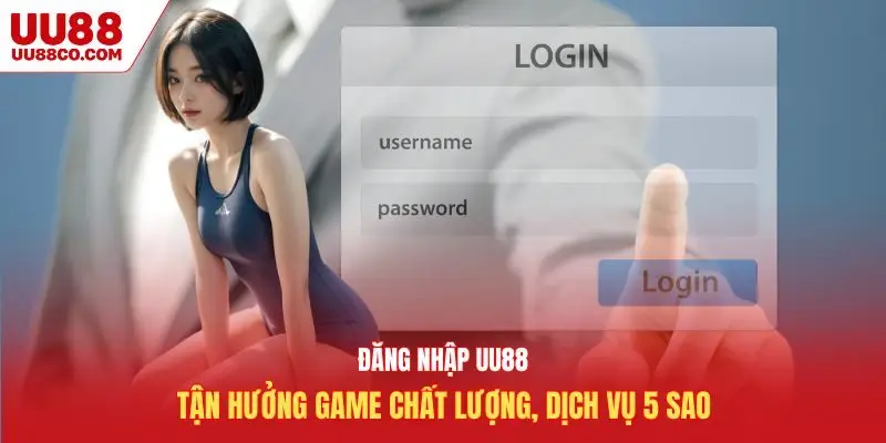Đăng nhập UU88 tận hưởng game chất lượng, dịch vụ 5 sao
